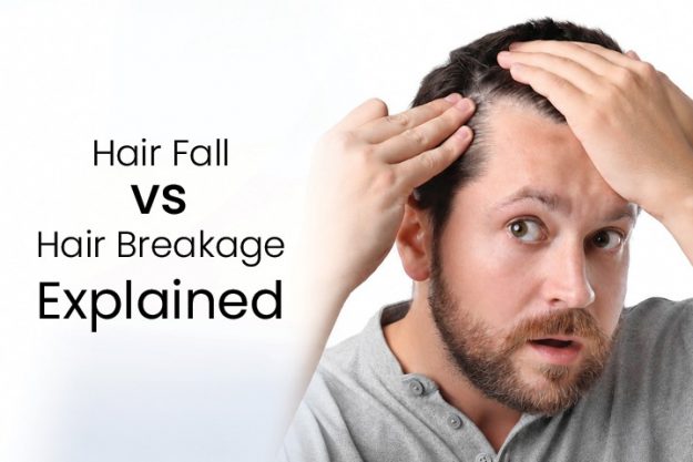 Hair fall Vs hair breakage Hair Fall vs Hair Breakage