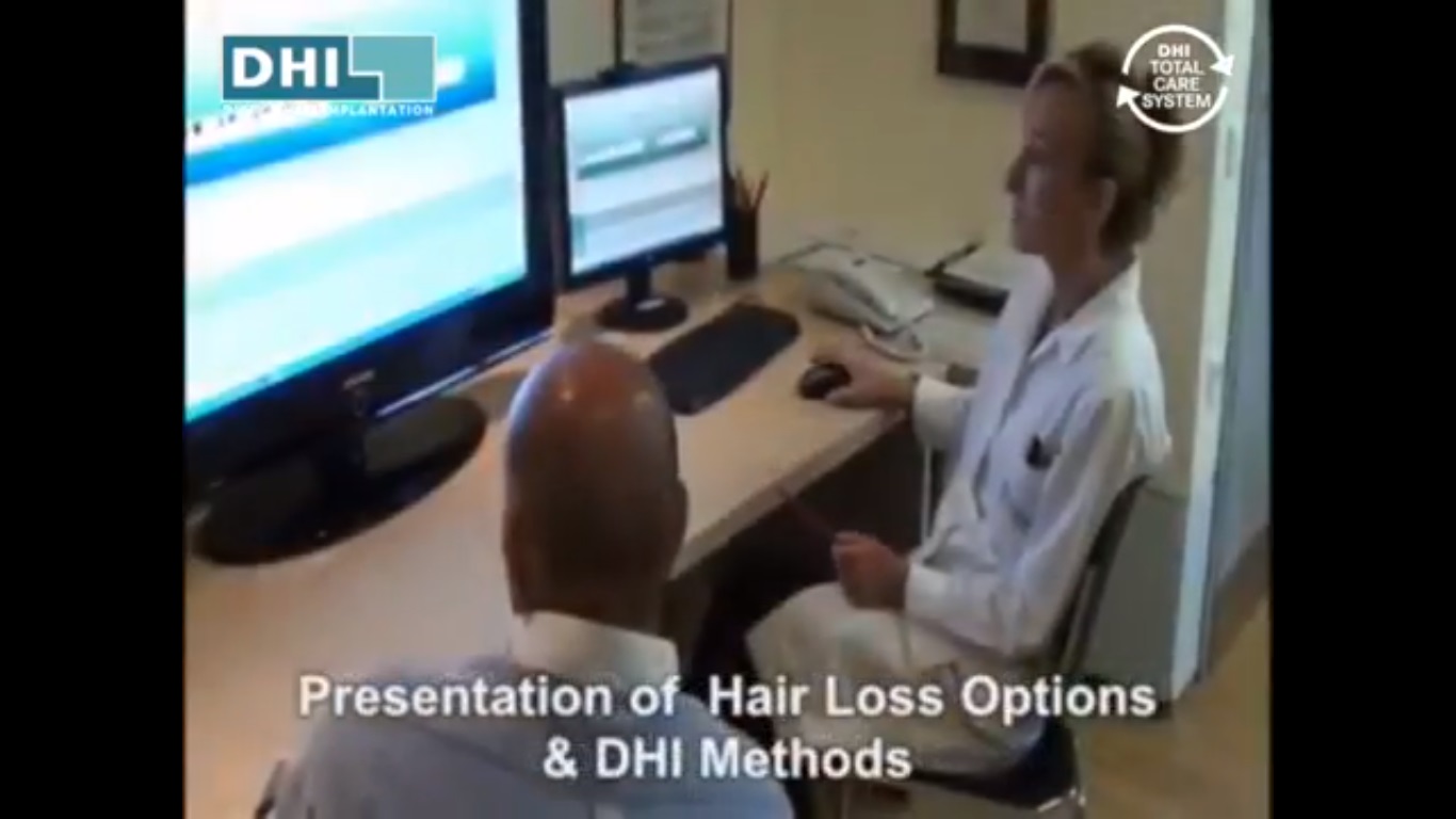 hair transplant video 1